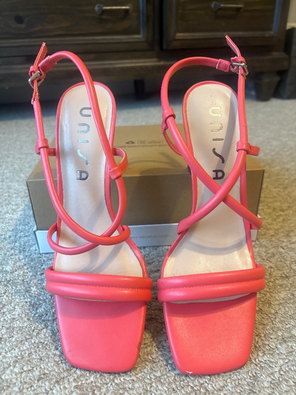 Women’s strappy heels